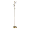 Artiss 3-Light Tree Floor Lamp 165cm Glass Shades Black