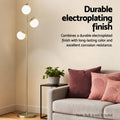 Artiss 3-Light Tree Floor Lamp 165cm Glass Shades Black