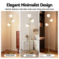 Artiss 3-Light Tree Floor Lamp 165cm Glass Shades Black