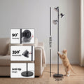 Artiss LED Tree Floor Lamp, 36W Modern Dimmable Standing Lamp with Remote & Touch Control, 4 Color Temperatures, 3 Rotatable LED Light Floor Lamps for Living Room, Bedroom, Office