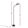 Artiss LED Floor Lamp Remote Control 4 Colour Temperature Reading