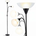Artiss Floor Lamp Mother Child Modern Black Reading 150cm