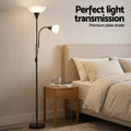 Artiss Floor Lamp Mother Child Modern Black Reading 150cm