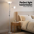Artiss Floor Lamp Mother Child Modern Silver Reading