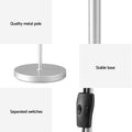 Artiss Mother Child Floor Lamp Silver Modern Reading Home Office
