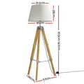 Artiss LED Tripod Floor Lamp Adjustable Height Reading Light Stand