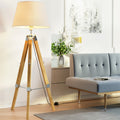 Artiss LED Tripod Floor Lamp Adjustable Height Reading Light Stand