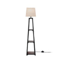 Artiss Floor Lamp 3 Tier Shelf LED Light Storage Stand White