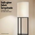 Artiss 3 Tier Shelf LED Floor Lamp Storage Stand Vintage Round