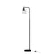 Artiss Floor Lamp Black Glass Shade Modern Reading Light Stand