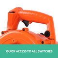 Giantz 25.4cc Petrol Leaf Blower Vacuum 2in1 Garden Mulcher