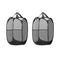 Artiss Foldable Laundry Basket Hamper Black 2 Pack