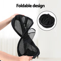 Artiss Foldable Laundry Basket Hamper Black 2 Pack