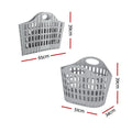 Artiss Large Foldable Laundry Basket Hamper Clothes Storage Organiser