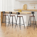 Artiss Bar Stools 4x Vintage Metal Chairs Industrial Style