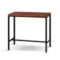 Artiss Alex Bar Table 100cm Rectangular Black