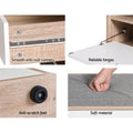 Artiss Shoe Rack Cabinet Bench 8 Pairs White