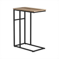 Artiss Side Coffee Table Walnut Anika