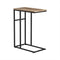 Artiss Side Coffee Table Walnut Anika