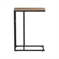 Artiss Side Coffee Table Walnut Anika