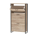 Artiss Shoe Rack Cabinet 24 Pairs Adjustable Shelves
