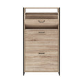 Artiss Shoe Rack Cabinet 24 Pairs Adjustable Shelves