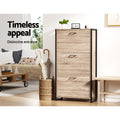 Artiss Shoe Rack Cabinet 24 Pairs Adjustable Shelves