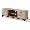 Artiss TV Cabinet 132cm Pine Entertainment Unit Tania