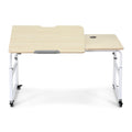 Artiss Mobile Laptop Desk Adjustable Computer Stand Overbed Table