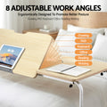 Artiss Mobile Laptop Desk Adjustable Computer Stand Overbed Table