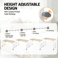 Artiss Mobile Laptop Desk Adjustable Computer Stand Overbed Table