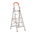Giantz 5 Step Ladder Folding Aluminium Non Slip Platform