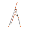 Giantz 5 Step Ladder Folding Aluminium Non Slip Platform