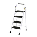 Giantz 4 Step Ladder Folding Steel Lightweight Platform