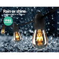 47m LED Festoon String Lights Outdoor Waterproof Christmas Garden