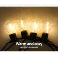 LED Festoon String Lights 23m Outdoor Christmas Wedding Garden Party