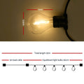 LED Festoon String Lights 50m Outdoor Christmas Wedding Garden Party