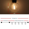 Jingle Jollys 23m LED Festoon String Lights 20 Bulbs Christmas