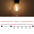 Jingle Jollys 77m LED Festoon Lights Outdoor Wedding Party