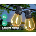 LED Festoon String Lights 95m Outdoor Christmas Wedding Garden Party Deco