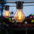 Solar Festoon Lights 41m Outdoor LED String Christmas Party Decor