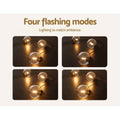 Solar Festoon Lights 50m Outdoor LED String Wedding Party Christmas