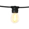 Solar Festoon Lights 17m Outdoor LED String Christmas Party Garden