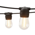 Solar Festoon Lights 17m Outdoor LED String Light Christmas 2pcs