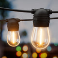 Solar Festoon Lights 17m Outdoor LED String Light Christmas 2pcs