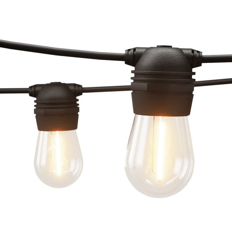 Solar Festoon Lights 86m LED String Outdoor Christmas Decor