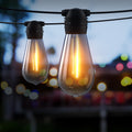 Solar Festoon Lights 41m Outdoor LED String Xmas Party Decorations