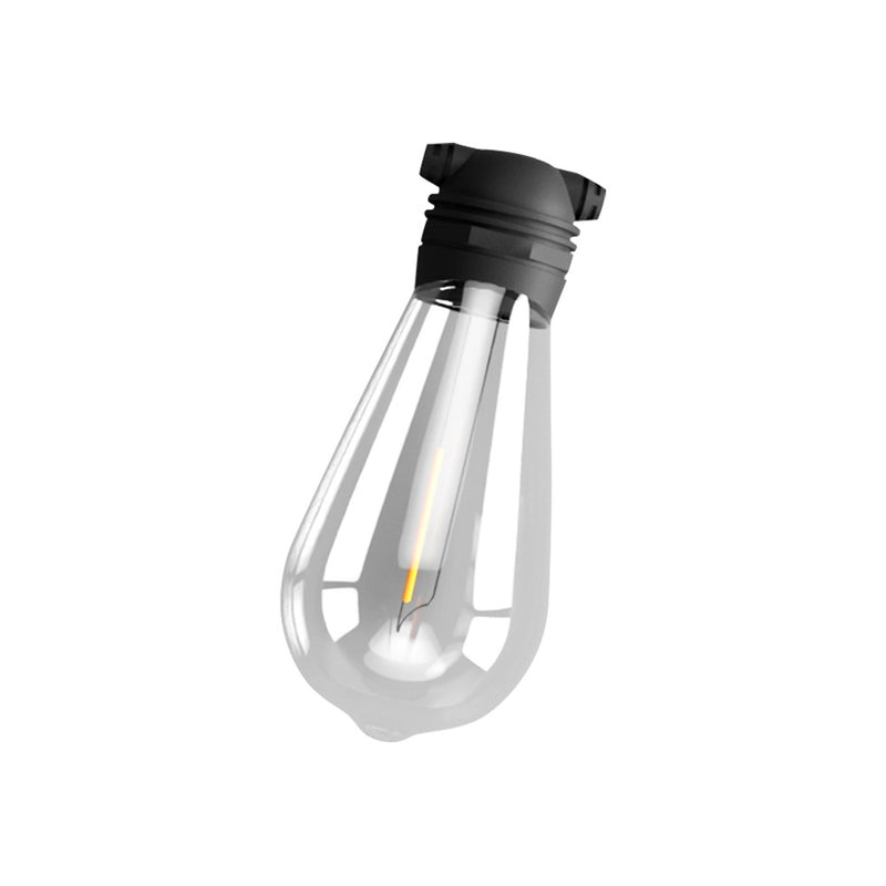 Solar Festoon Lights 50m Outdoor LED String Lights Xmas Party