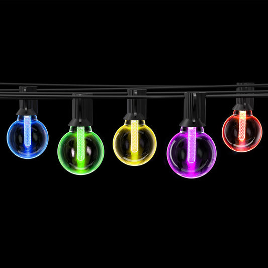 Gardeon Smart Festoon Lights RGB LED WiFi String Light Outdoor 10m