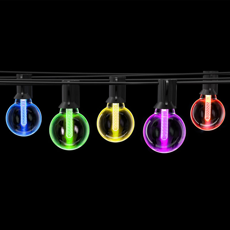 Gardeon Smart Festoon Lights RGB LED WiFi String Light Outdoor 10m